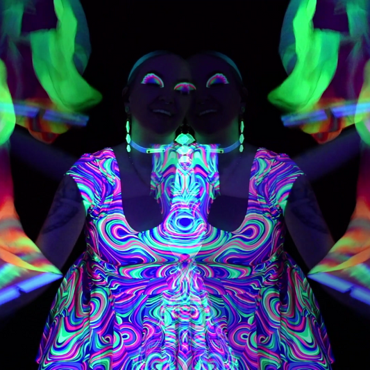 Squiggle Wiggle FLOW Pack - Neon Dancer Visuals